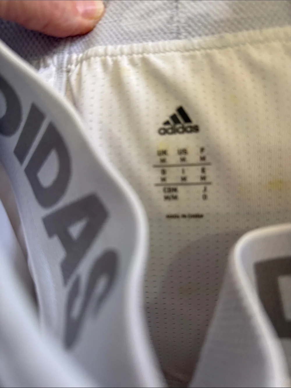 Adidas Men's Smash Pad Girdle size medium like new!